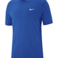 Nike Men's Dri Fit Training T-Shirt Blue Size Small