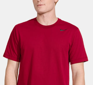 Nike Men's Dri Fit Training T-Shirt Red Size Large