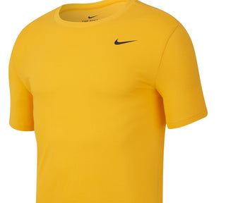 Nike Men's Dri Fit Training T-Shirt Yellow Size Large