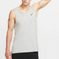Nike Men's Dri-Fit Training Tank Top Gray Size XL