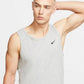 Nike Men's Dri-Fit Training Tank Top Gray Size XL