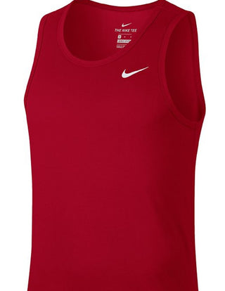 Nike Men's Dri Fit Training Tank Top Red Size XX-Large