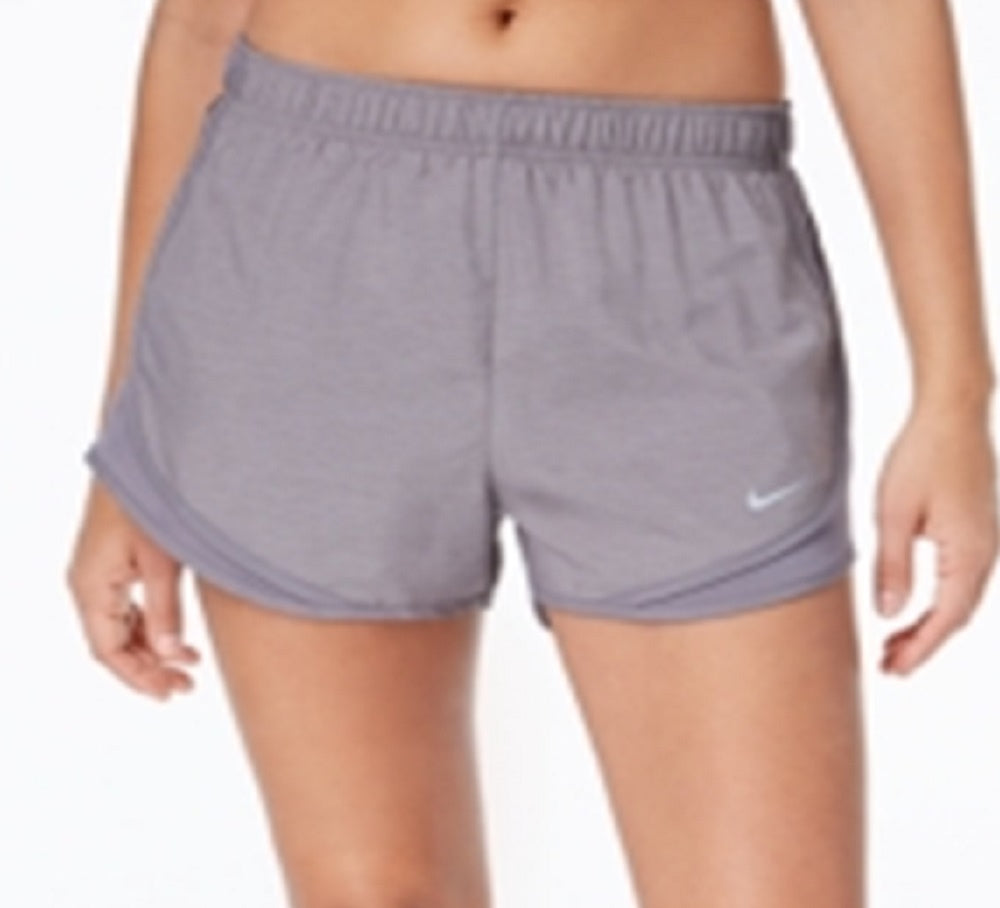 Nike Women's Dri Fit Tempo Running Shorts Gray Size XX-Large