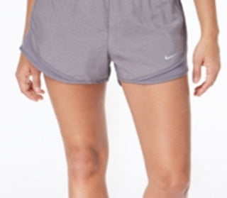 Nike Women's Dri Fit Tempo Running Shorts Gray Size XX-Large