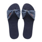 Havaianas Women's You St Tropez Shine Sandal Blue Size 8