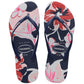 Havaianas Women's Slim Floral Basic Sandal Blue Size 9-10