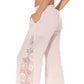 Vintage Havana - Cabana Crochet Wide Leg Pants
