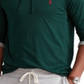 Polo Ralph Lauren Men's Jersey Hooded T-Shirt Green Size XX-Large