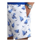 Polo Ralph Lauren Men's Traveler Sailboat Print Swim Trunks White Size Medium
