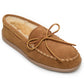 Minnetonka Men's Genuine Shearling Moccasin Slipper Brown Size 10 M