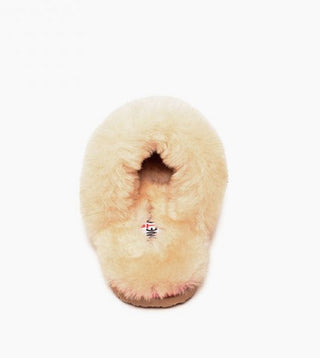 Minnetonka Women's Genuine Sheepskin Slipper Red Size 10 M