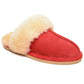 Minnetonka Women's Genuine Sheepskin Slipper Red Size 10 M