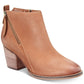 Aqua College Women's Leather Almond Toe Brown Size 5.5 M