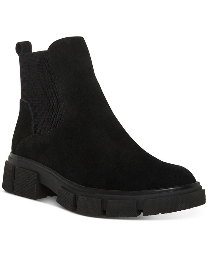 Aqua College Women's Priya Chelsea Boots Black Size 7.5 M