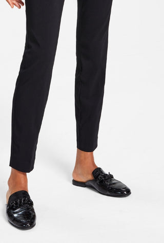 Alfani Women's Tummy Control Pull On Skinny Pants Black Size 6