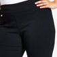 Alfani Women's Tummy Control Pull On Skinny Pants Black Size 22W