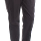 JM Collection Women's Length Curvy Fit Straight-Leg Pants Brown Size 18