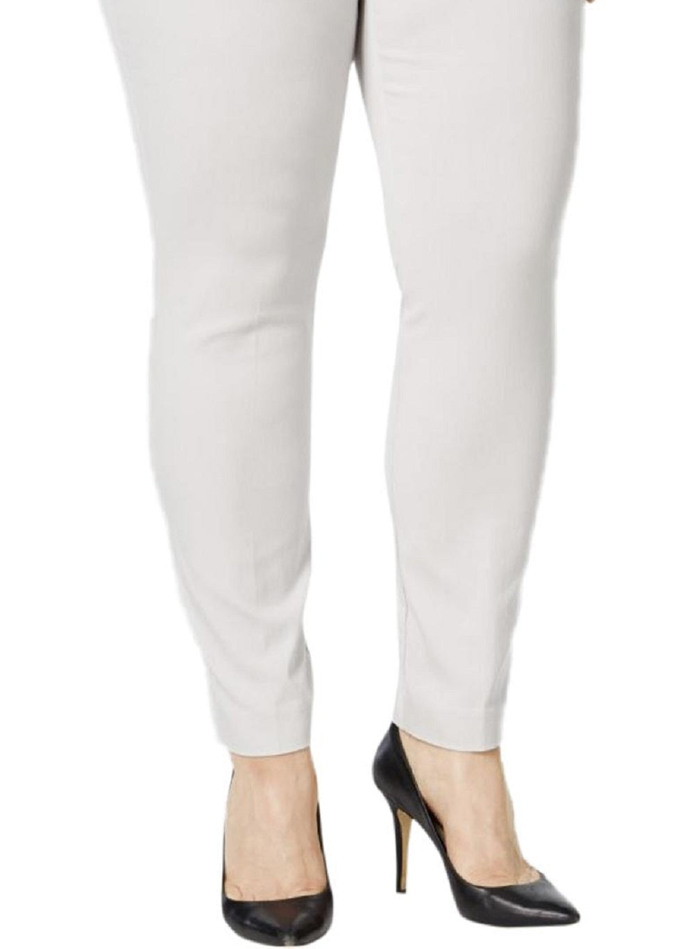 Alfani Women's Plus Tummy Control Pull On Skinny Pants Brown Size 20W