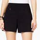 INC International Concepts Women's Pull On Shorts Black Size 6