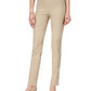 Charter Club Women's Tummy Control Ankle Pants Brown Size 10