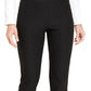 Charter Club Women's Cambridge Tummy Control Pull On Pants Black Size 28W