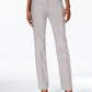 JM Collection Women's Tummy Control Curvy Fit Pants Gray Size 14X4
