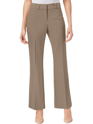 Alfani Women's Curvy Bootcut Pants Brown Size 2