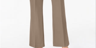Alfani Women's Curvy Bootcut Pants Brown Size 2