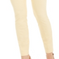 Alfani Women's Tummy Control Pull on Skinny Pants Yellow Size 18