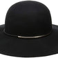 Nine West Women's Metallic Tube Floppy Hat Black Size Regular