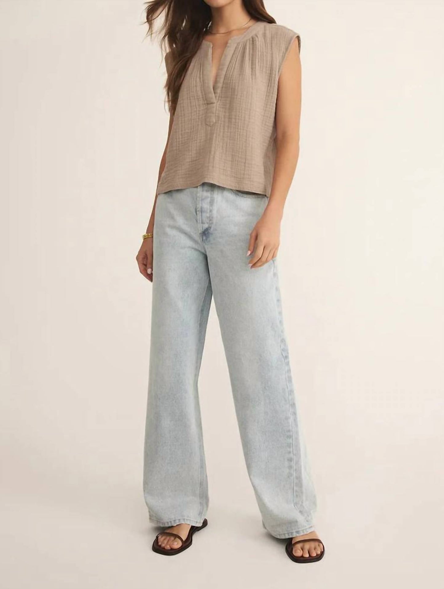Z Supply - Cliffside V-neck Airy Top