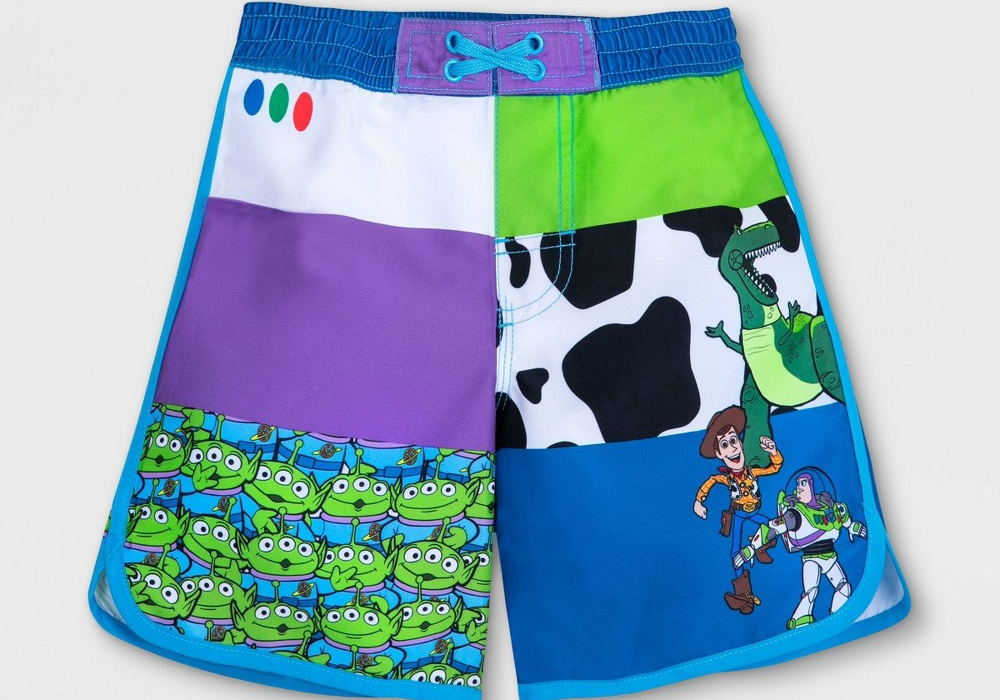 Boys' Disney Toy Story Swim Trunks - 7-8 - Disney Store