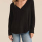 Z Supply - Ribbed Henley V-neck Top