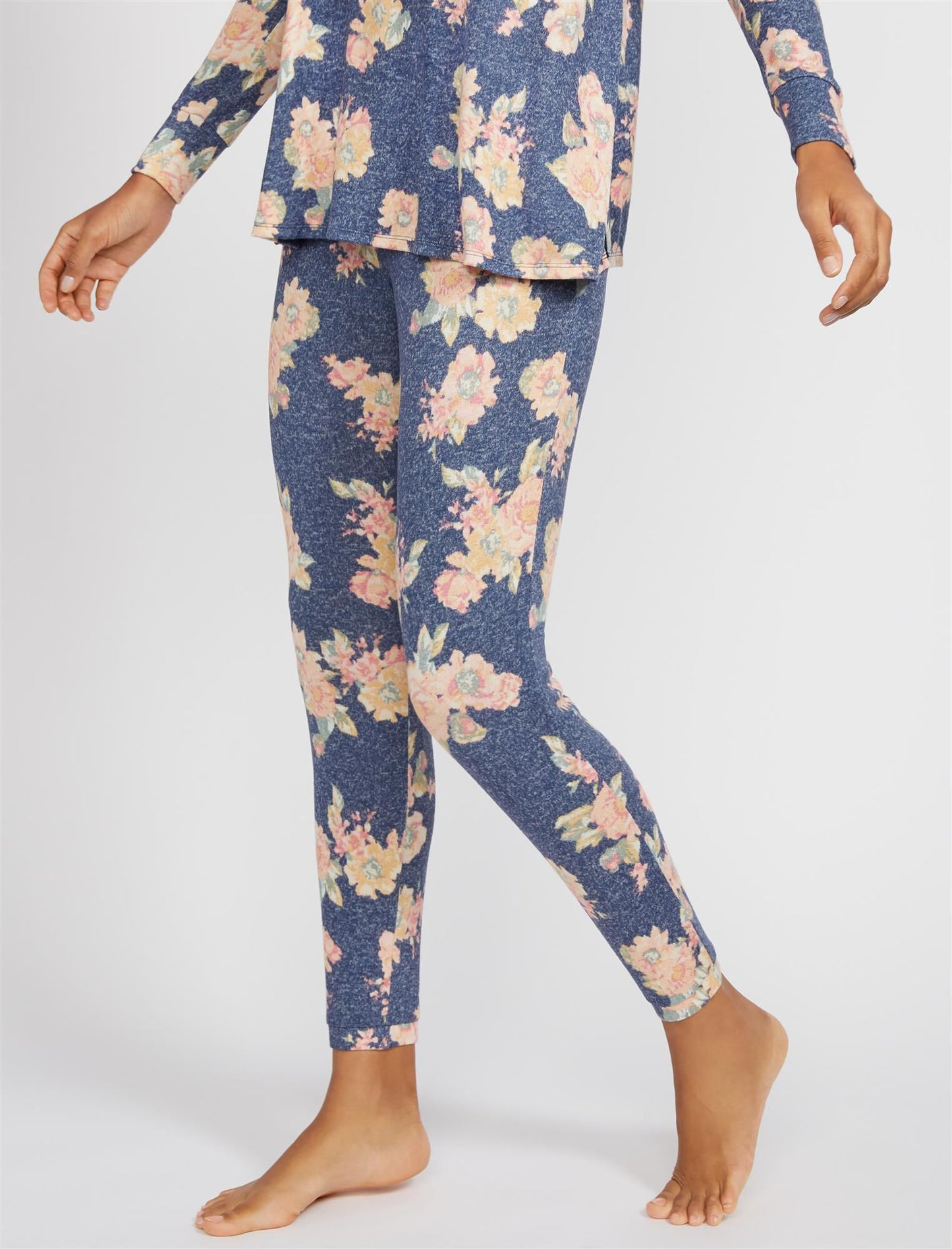 Leased Women's Motherhood Maternity Pajama Pants Blue Size XL
