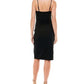 Emerald Sundae Junior's Shirred Bodycon Dress Black Size X-Large