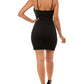 Emerald Sundae Junior's Cutout Bodycon Dress Black Size XX-Small
