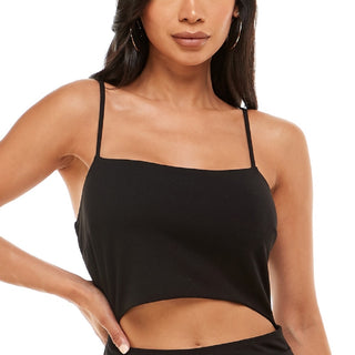 Emerald Sundae Junior's Cutout Bodycon Dress Black Size XX-Small