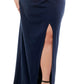 Emerald Sundae Women's Full Length Evening Body Con Dress Blue Size 20W