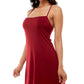 Emerald Sundae Junior's Lace Up A Line Dress Red Size Large