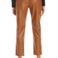 Lucy Paris Women's Faux Leather Paperbag-Waist Casual Pants