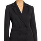 Lucy Paris Women's Two Button Blazer Dress Black Size Small