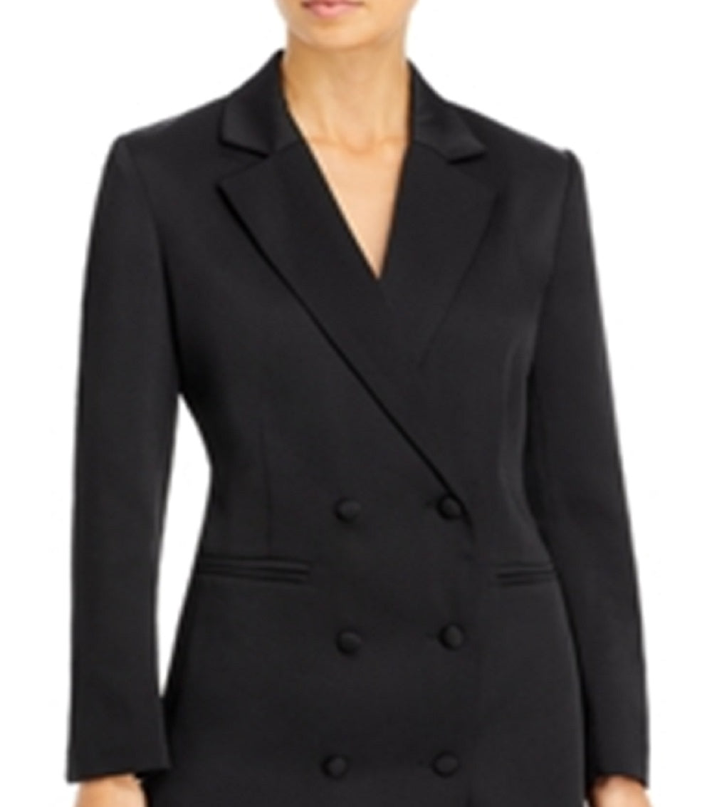 Lucy Paris Women's Two Button Blazer Dress Black Size Small