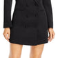 Lucy Paris Women's Two Button Blazer Dress Black Size Small
