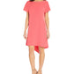 Adrianna Papell Women's High Low Shift Dress Pink Size 0