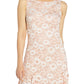 Adrianna Papell Women's Floral Lace Fit & Flare Dress Pink Size 4