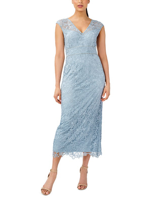 Adrianna Papell Women's Lace Midi Dress
