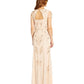 Adrianna Papell Women's Embellished Blouson Gown Brown Size 12