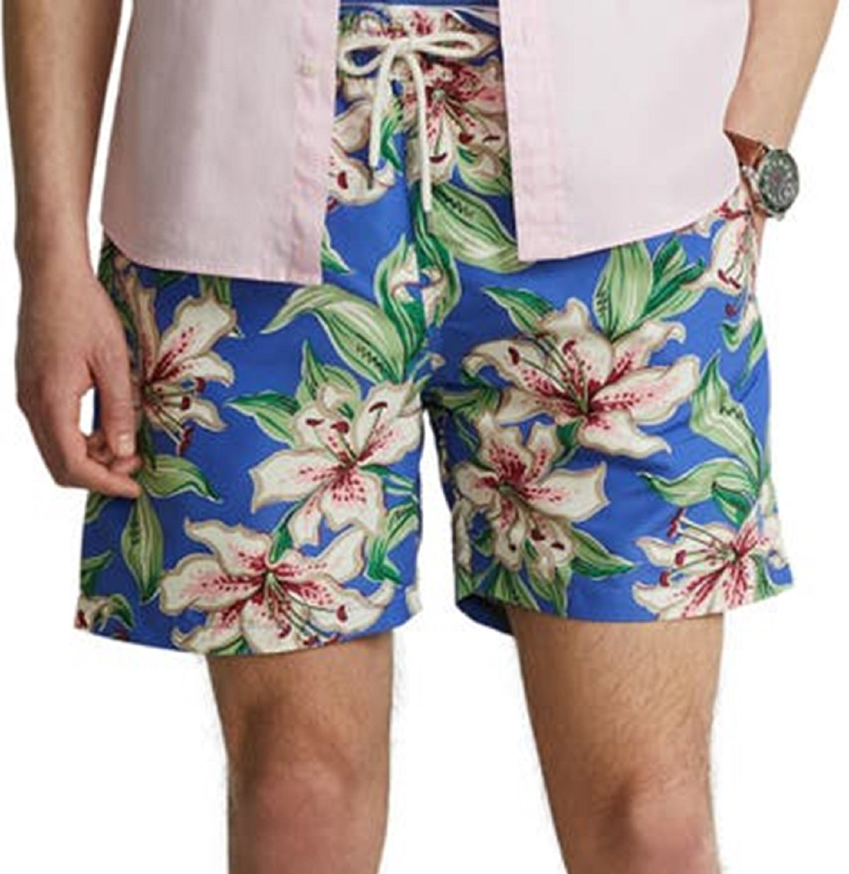Polo Ralph Lauren Men's Traveler Floral Classic Swim Trunks Assorted Size Large