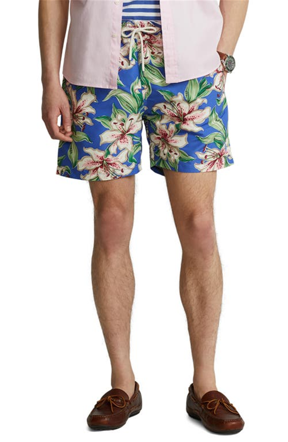 Polo Ralph Lauren Men's Traveler Floral Classic Swim Trunks Assorted Size Large