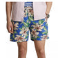 Polo Ralph Lauren Men's Traveler Floral Classic Swim Trunks Blue Size XX-Large